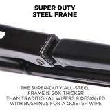 2015 Chevrolet City Express Windshield Wiper Blades - 22" Driver Side 16" Passenger Side