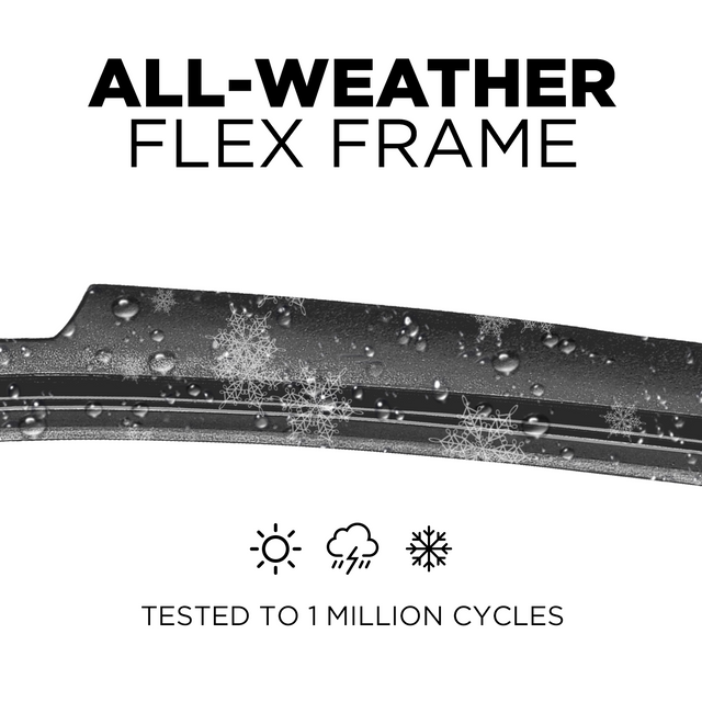 2015 Ford F-150 Windshield Wiper Blades - 22" Driver Side 22" Passenger Side